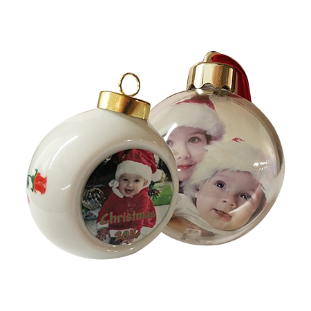 Personalisierte Weihnachtskugel
