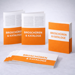 Broschüren & Kataloge aus dem Evodruck Onlineshop