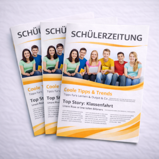 Schülerzeitung aus dem Evodruck Onlineshop