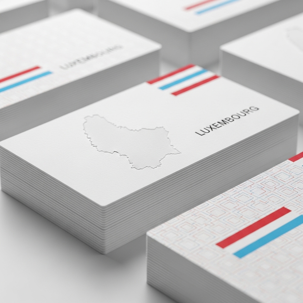 Günstige Visitenkarten in Luxemburg Evodruck