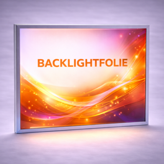 Backlightfolie aus dem Evodruck Onlineshop