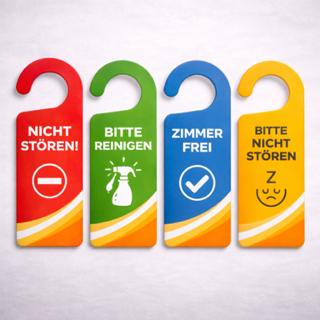 Türanhänger aus dem Evodruck Onlineshop