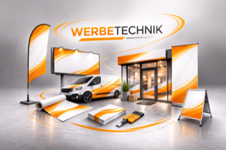 Werbetechnik aus dem Evodruck Onlineshop