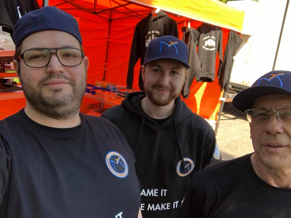 Hillrace Merchstand Evodruck Werbung Luxembourg Wasserbillig Trier Konz