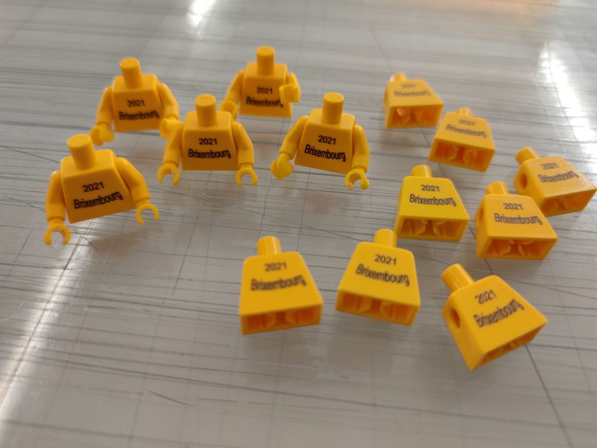 Legosteine bedrucken lassen Made4you Werbung Luxemburg Wasserbillig Trier Konz