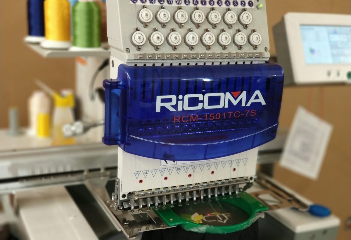 Industrie Stickmaschine