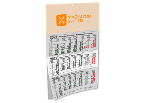 Kalender drucken lassen Made4you Werbung Luxemburg Wasserbillig Trier Konz