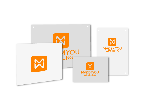 Schilder Platten drucken lassen Wasserbillig Luxemburg Trier Konz Grevenmacher