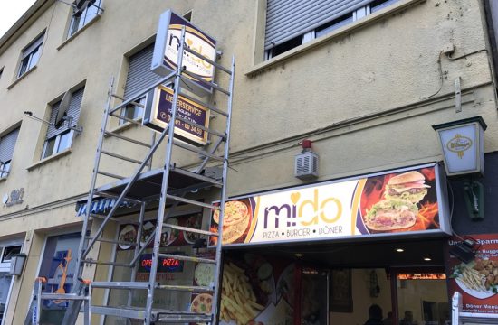 Leuchtkasten Made4you Werbung Luxembourg Werbetechnik Wasserbillig Trier Konz