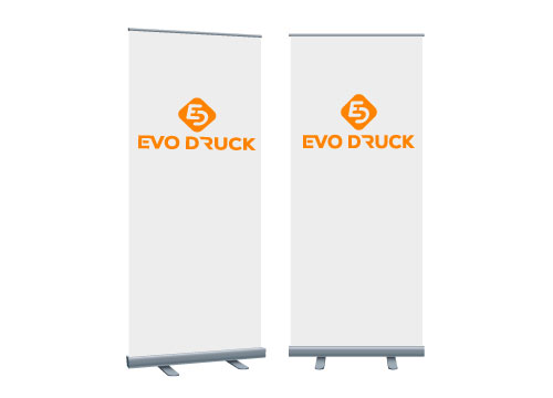 Evodruck Roll-Up gestalten lassen Grafikstudio Konz Trier Luxemburg günstig