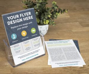 Günstige, professionelle Flyer Gestaltung von Made4you Werbung in Luxemburg